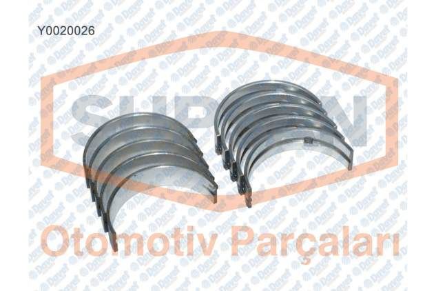 SUPSAN Y0020026 Ana Yatak 17/8v-16v Corsa B-Corsa C-Astra H Std  ####